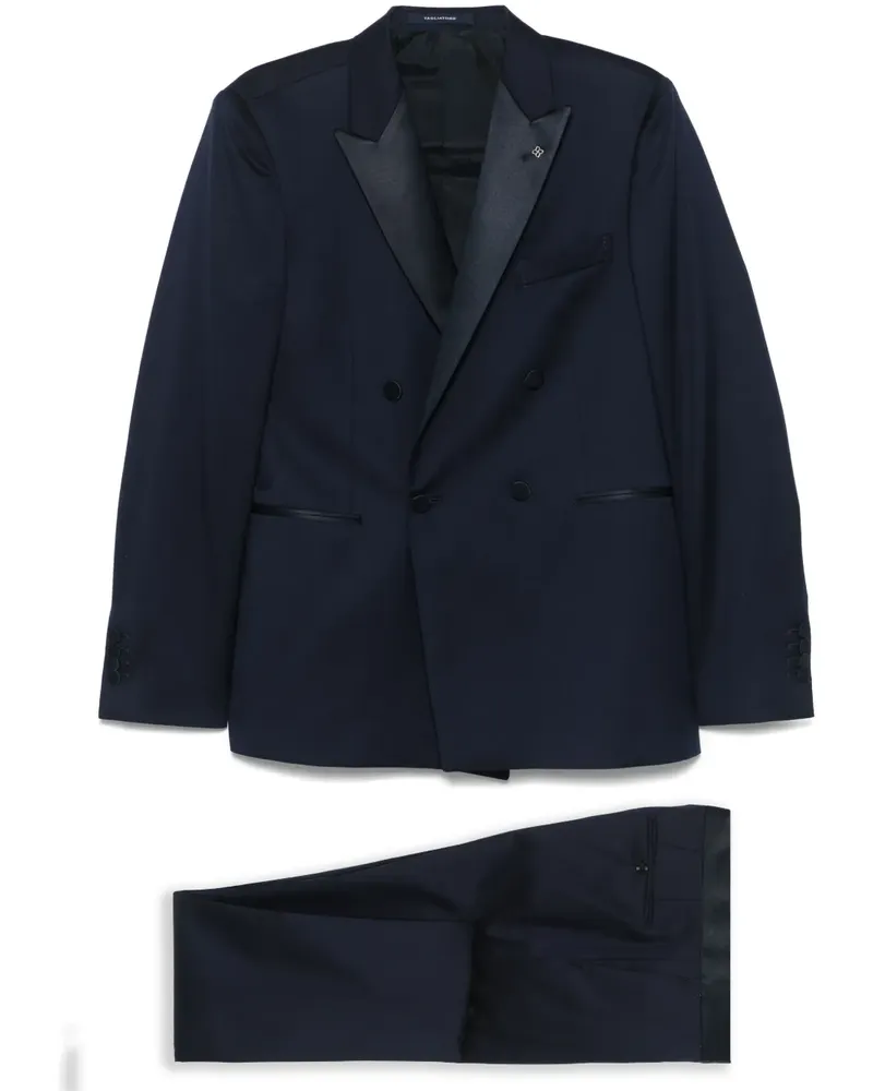 Tagliatore Dion Anzug Blau