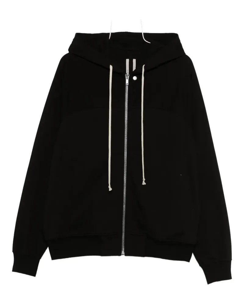 Rick Owens Jacke mit Kapuze - Schwarz Schwarz