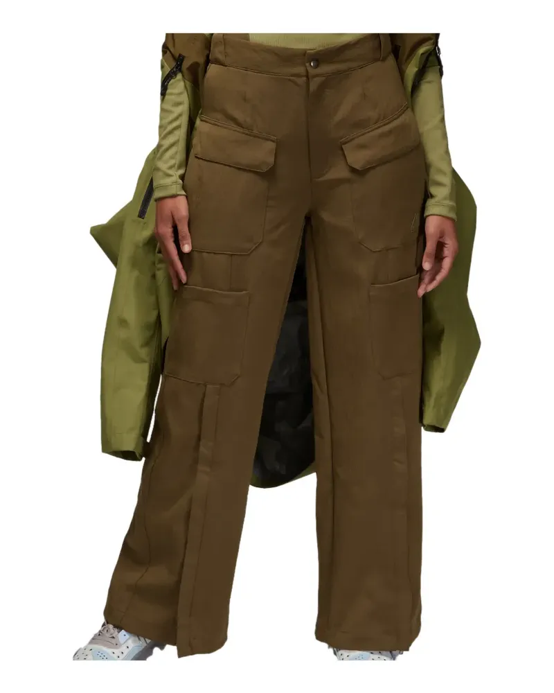 Jordan logo-patch cargo pants - Grün Grün