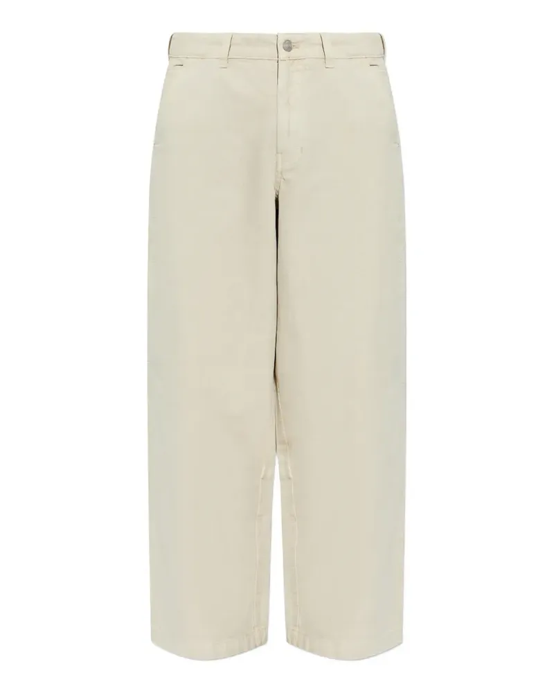 AllSaints Wide-Leg-Jeans mit Knöpfen - Nude Nude