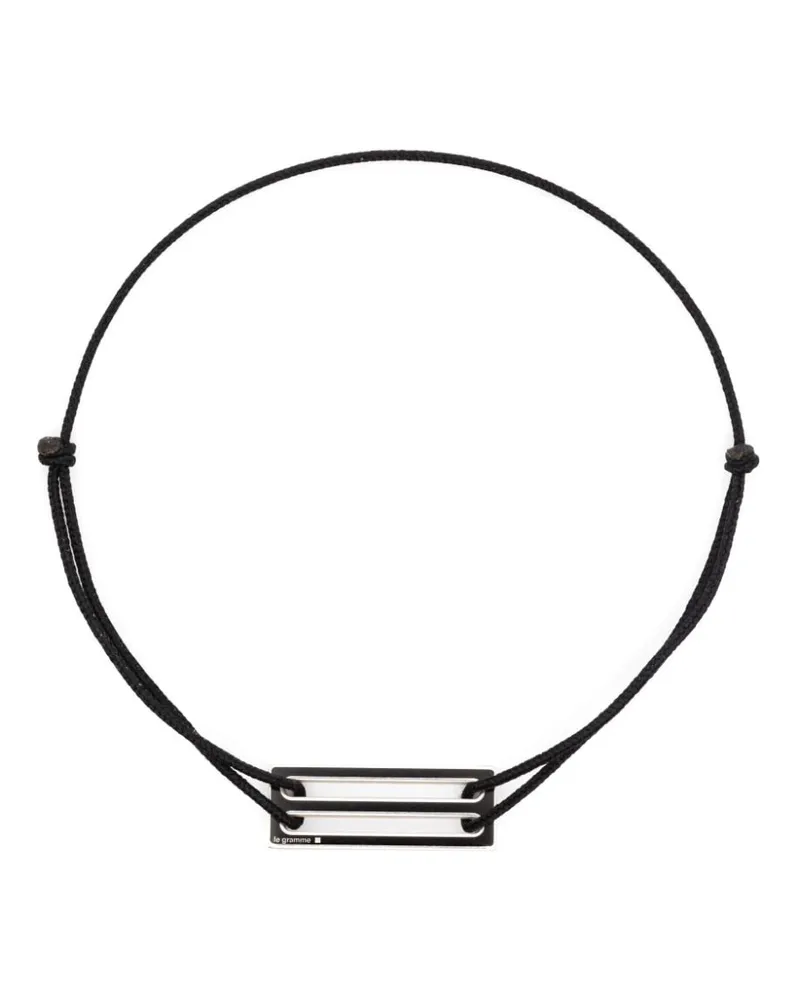 Le Gramme Le 2,5g bracelet - Schwarz Schwarz