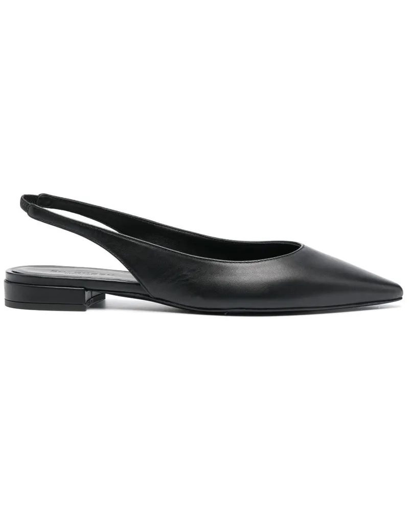 Scarosso Slingback-Ballerinas - Schwarz Schwarz
