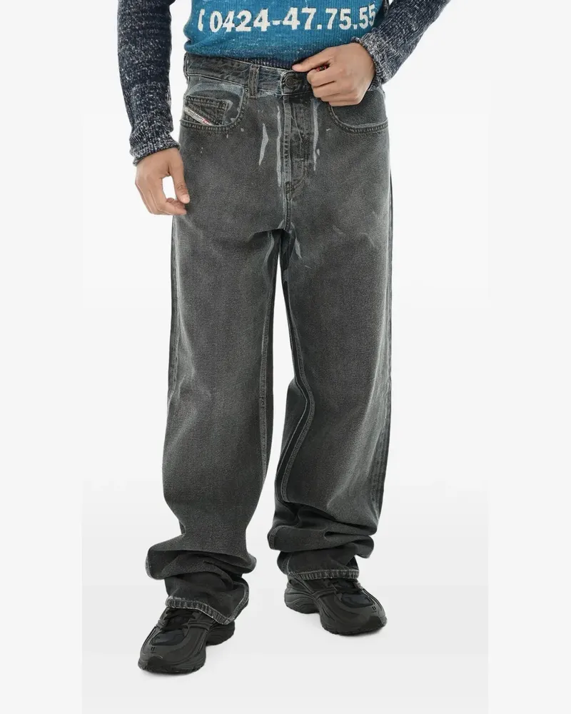 Diesel 2001 D-Macro-S loose-fit jeans - Grau Grau