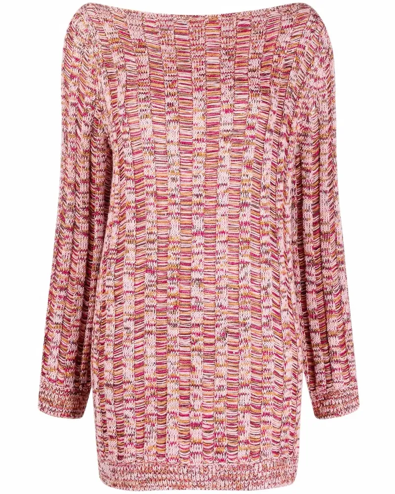 Missoni Gemustertes Minikleid - Rosa Rosa