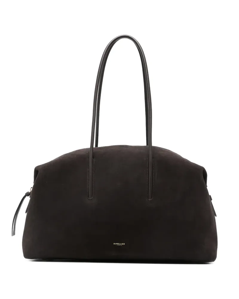 DeMELLIER stockholm suede shoulder bag - Braun Braun