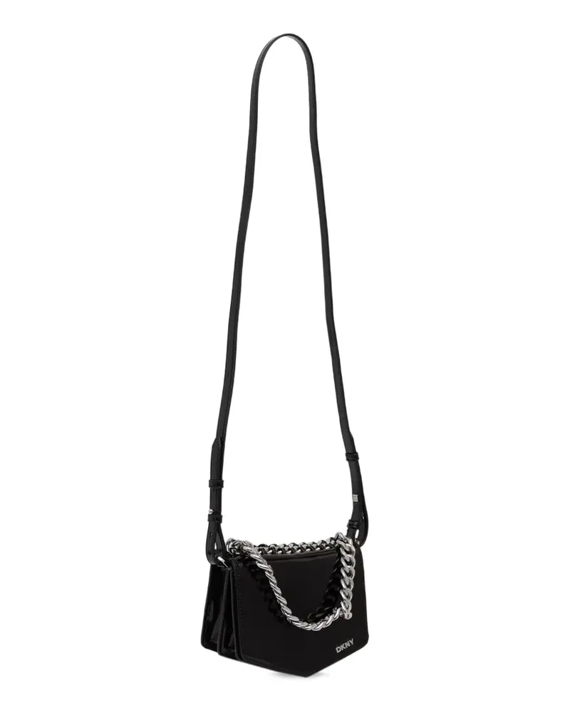 DKNY Riona chain-link mini bag - Schwarz Schwarz