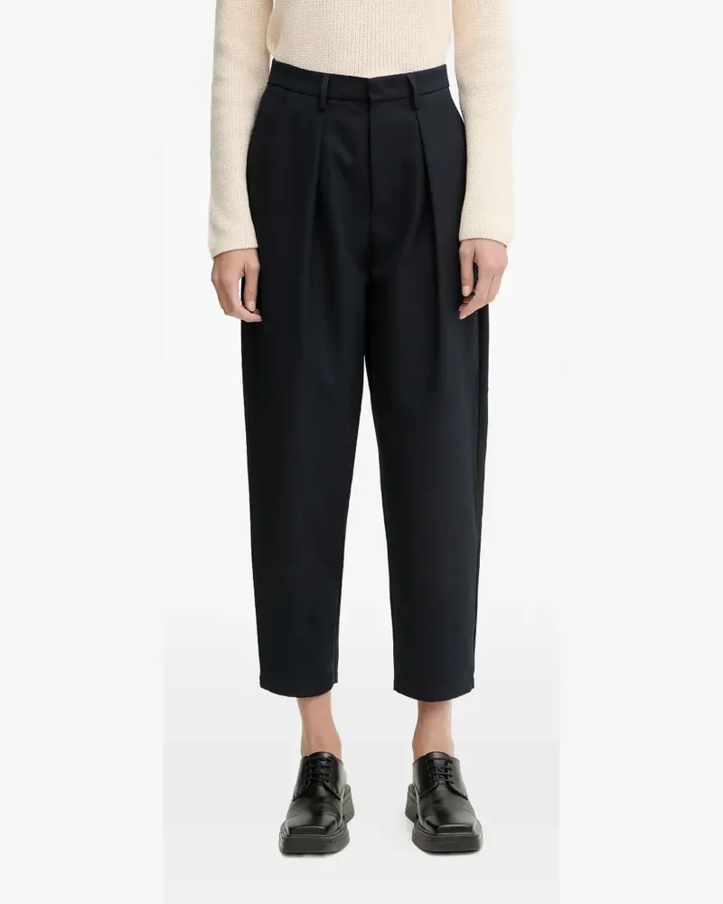 Marc O'Polo pleated trousers - Schwarz Schwarz