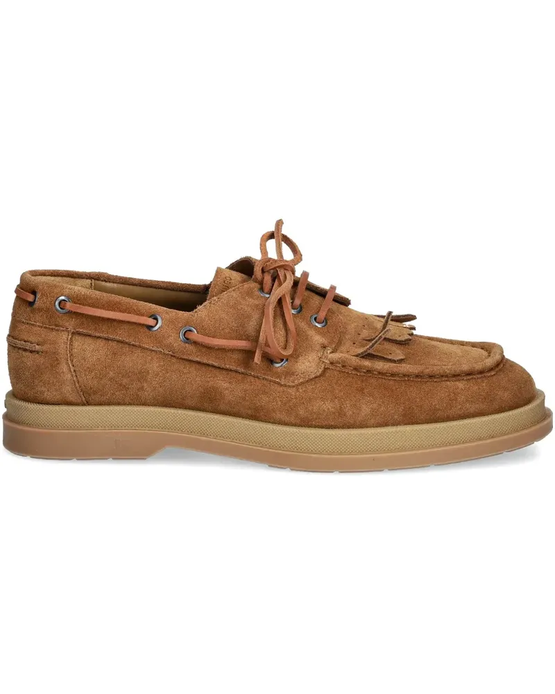 HUGO BOSS Loafer aus Wildleder - Braun Braun