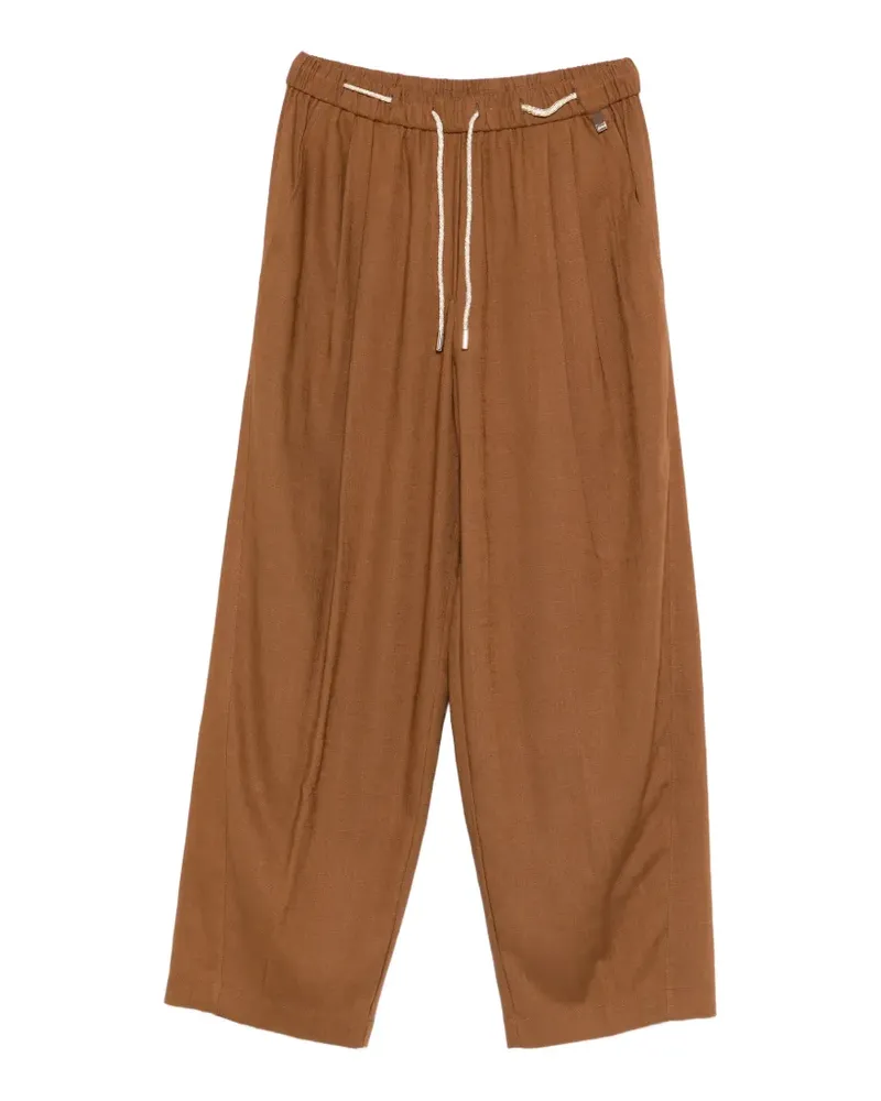Herno drawstring trousers - Braun Braun