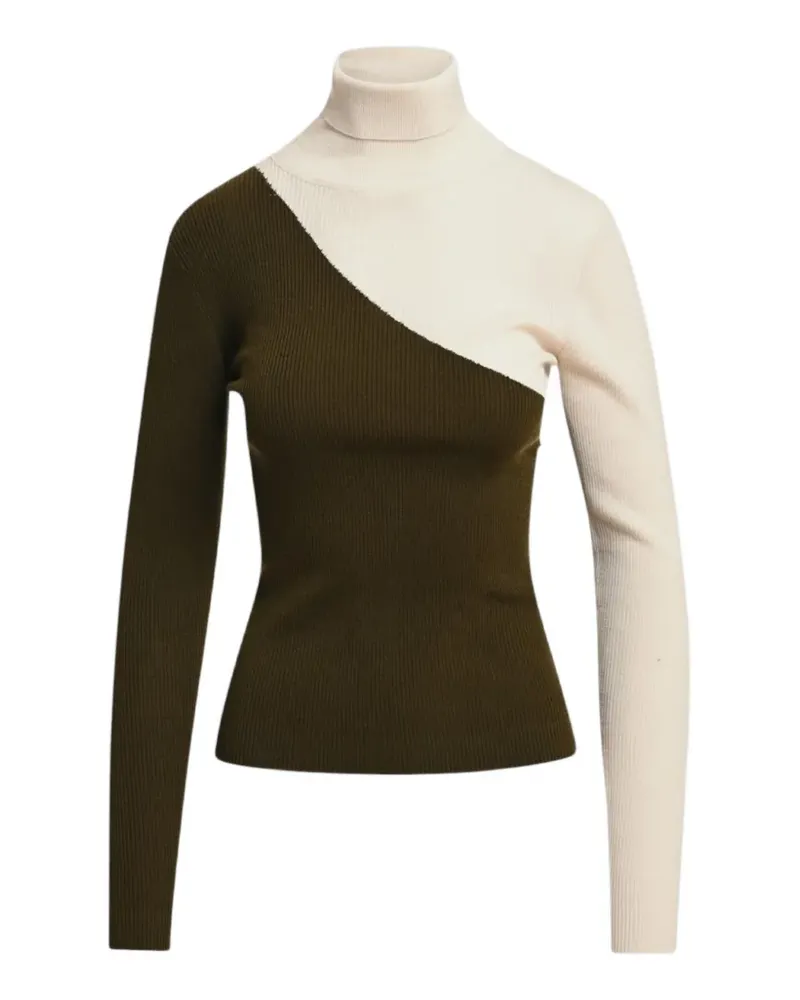 Essentiel Gerippter Pullover - Braun Braun