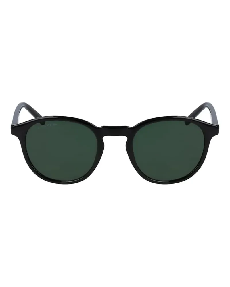 Lacoste round-frame sunglasses - Schwarz Schwarz