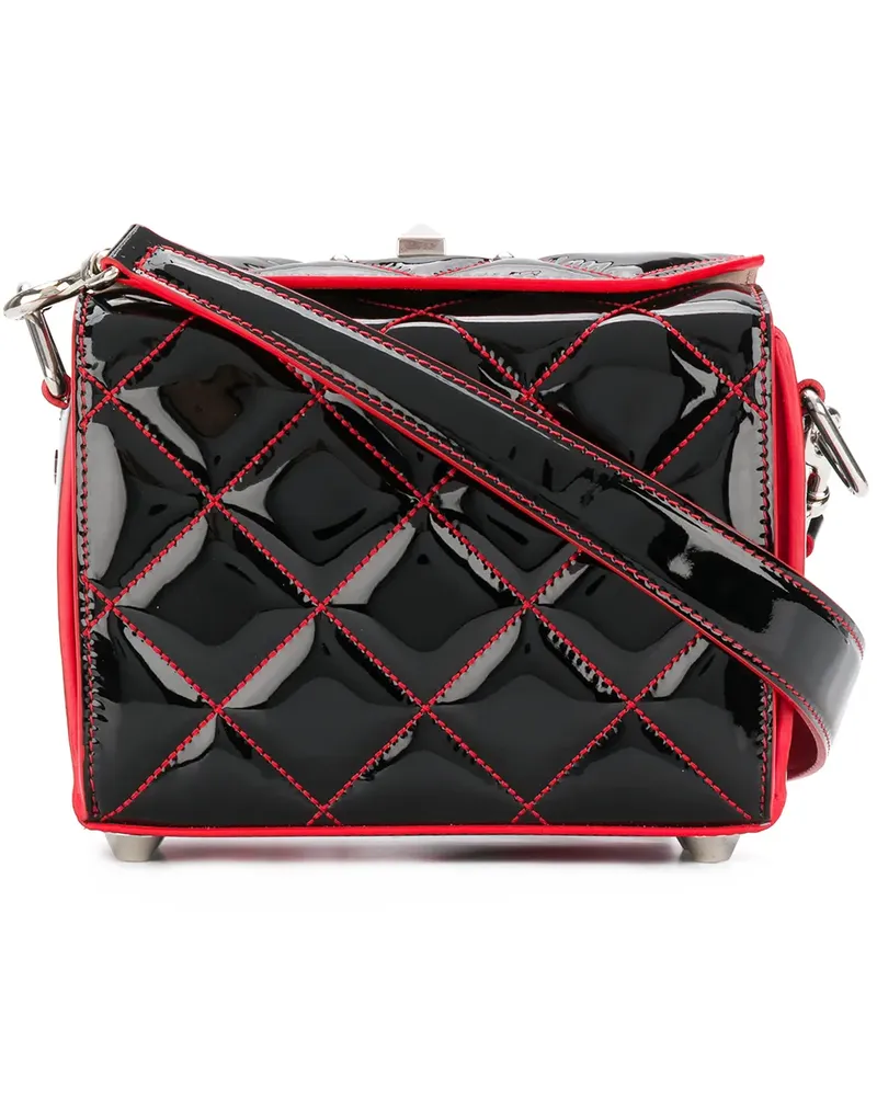 Alexander McQueen Box 19' Handtasche - Schwarz Schwarz