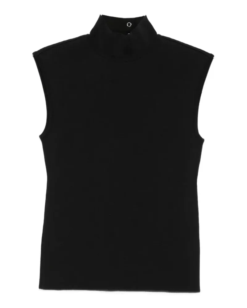 Lanvin high-neck sleeveless top - Schwarz Schwarz