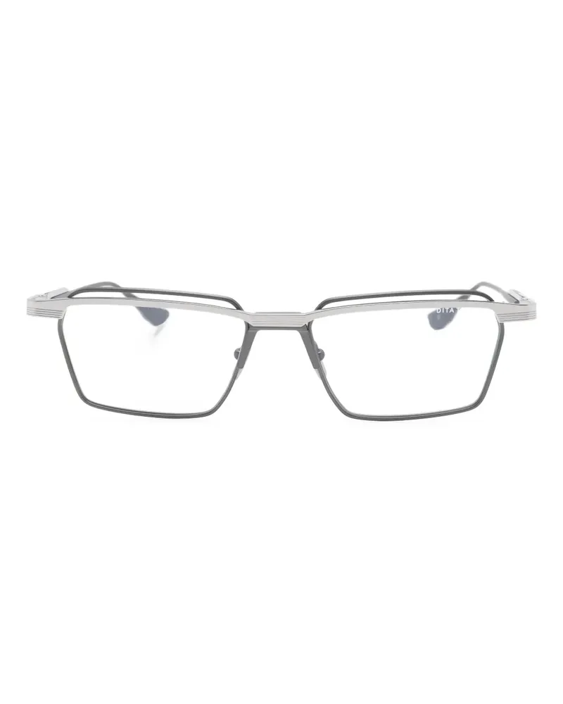 DITA Triline Brille mit eckigem Gestell - Grau Grau