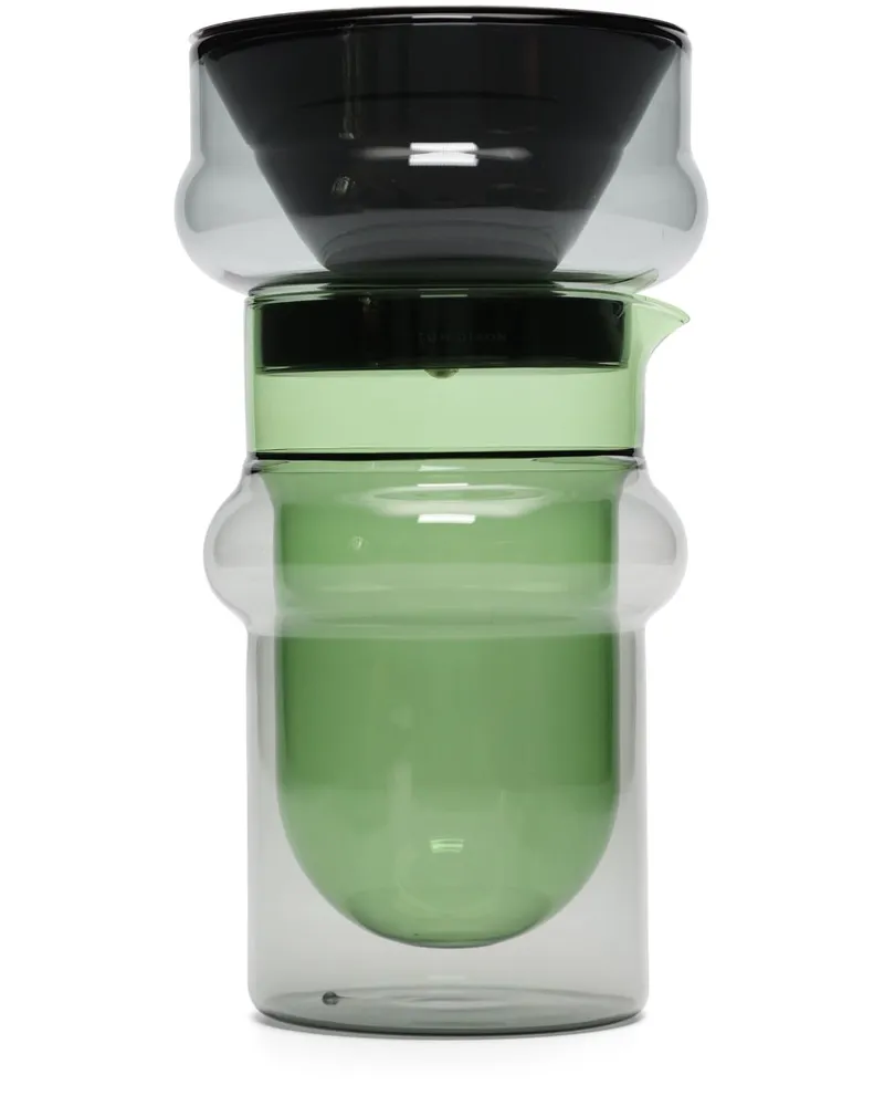 Tom Dixon Bump Set aus Karaffe und Filter - Grau Grau