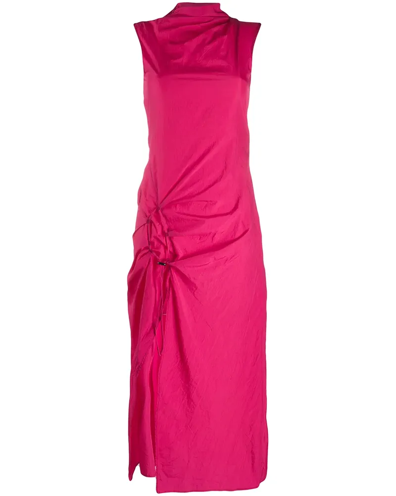 OFF-WHITE Gerafftes Kleid - Rosa Rosa