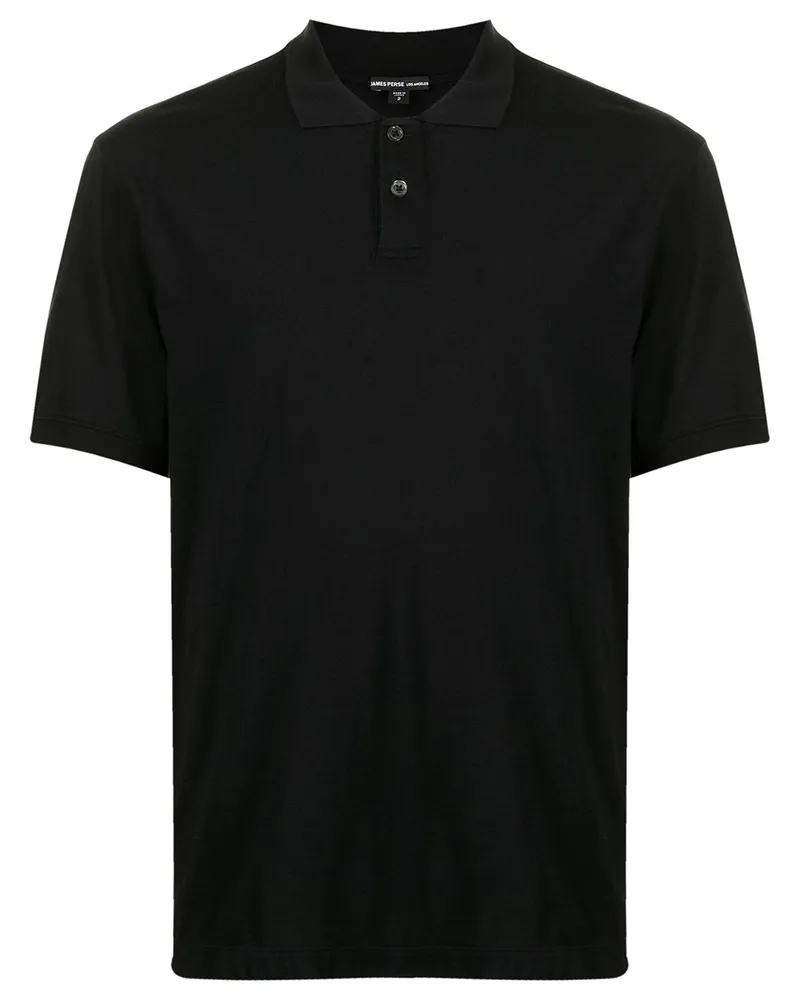 James Perse Lotus Poloshirt - Schwarz Schwarz