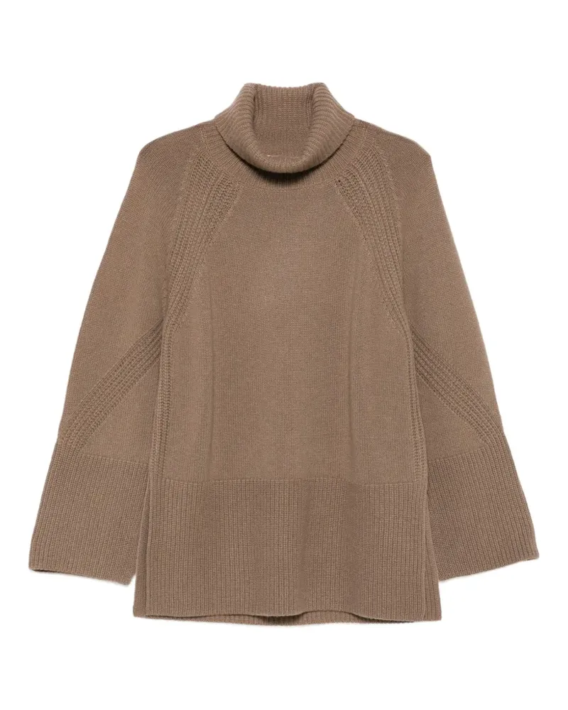 Joseph Loftus Rollkragenpullover mit seitlichem Schlitz - Braun Braun