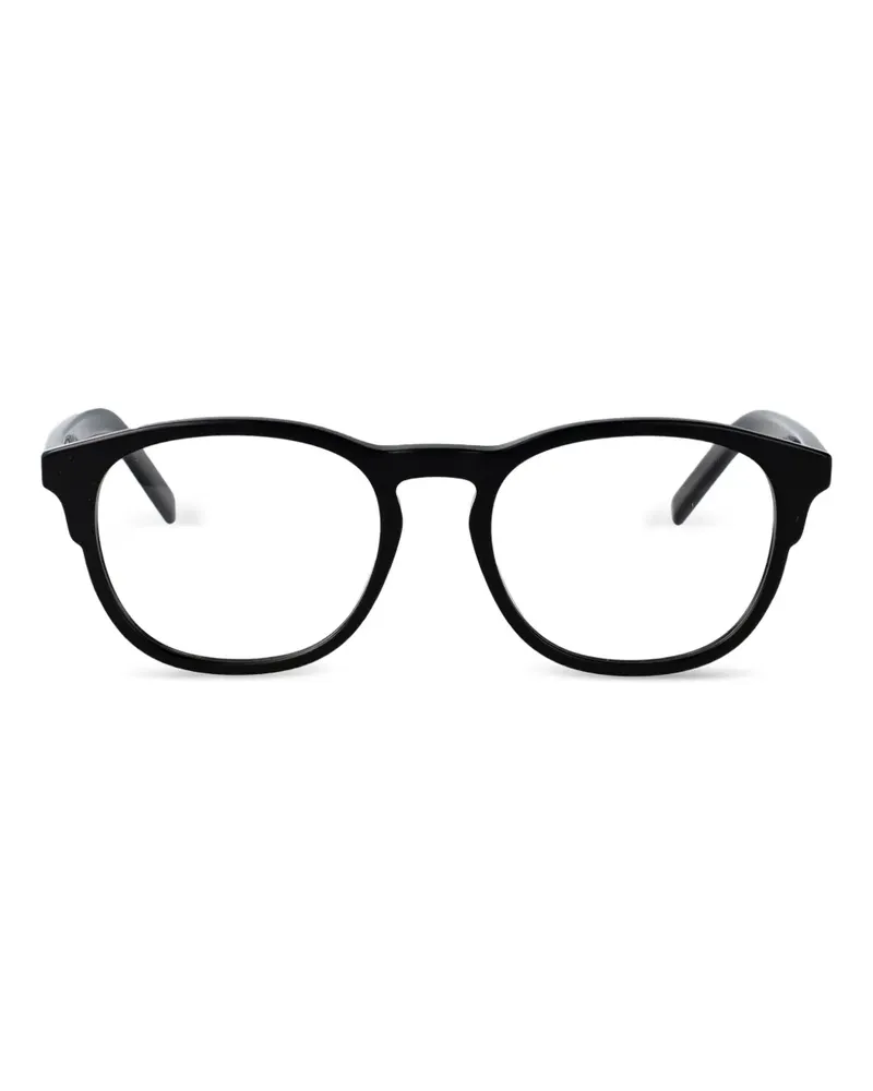 Givenchy Brille mit rundem Gestell - Schwarz Schwarz