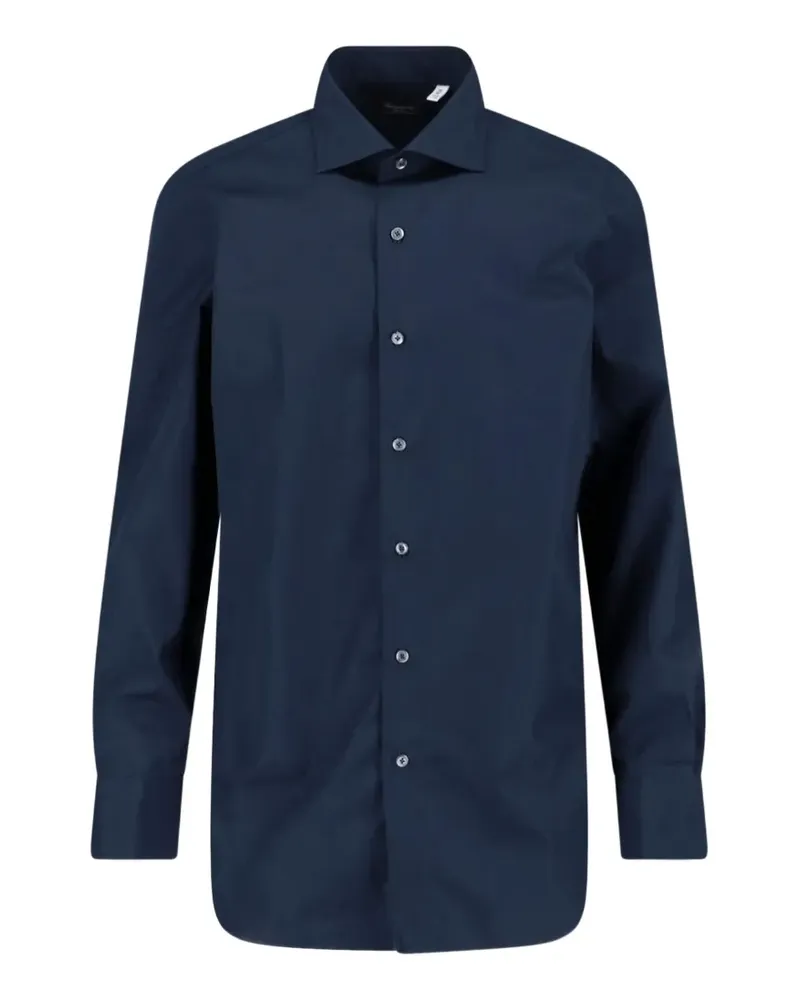Finamore 1925 Milano Hemd - Blau Blau