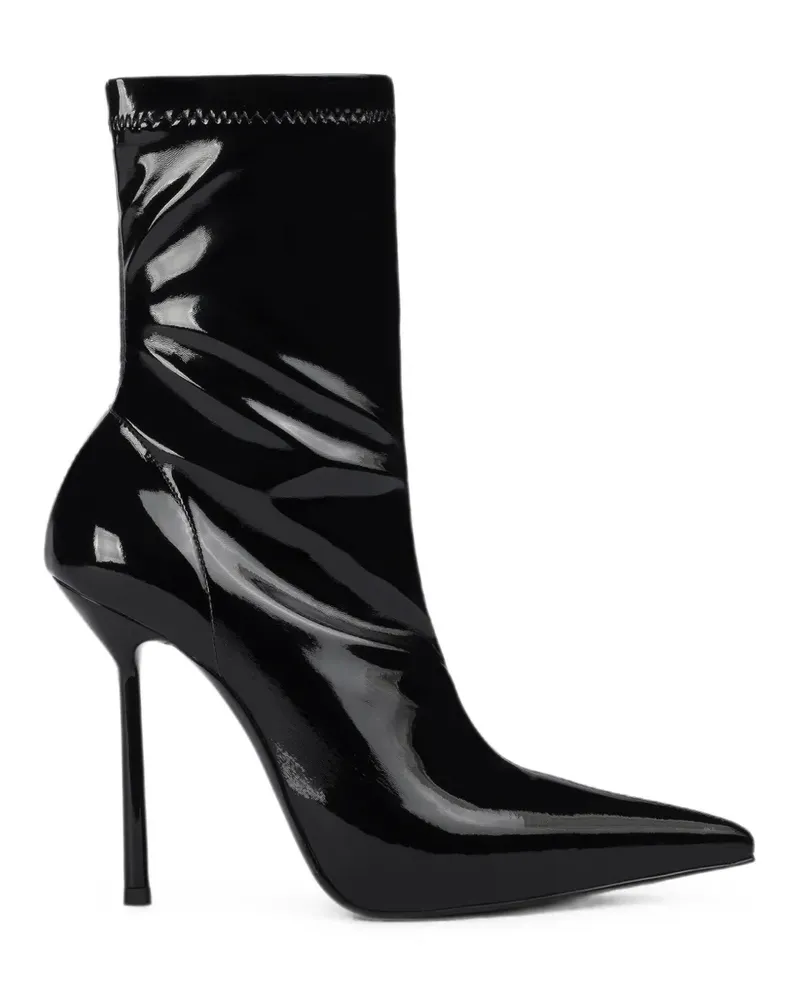 Le Silla Bella pointed-toe ankle boots - Schwarz Schwarz
