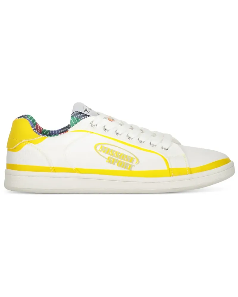 Missoni logo-print sneakers - Weiß Weiß