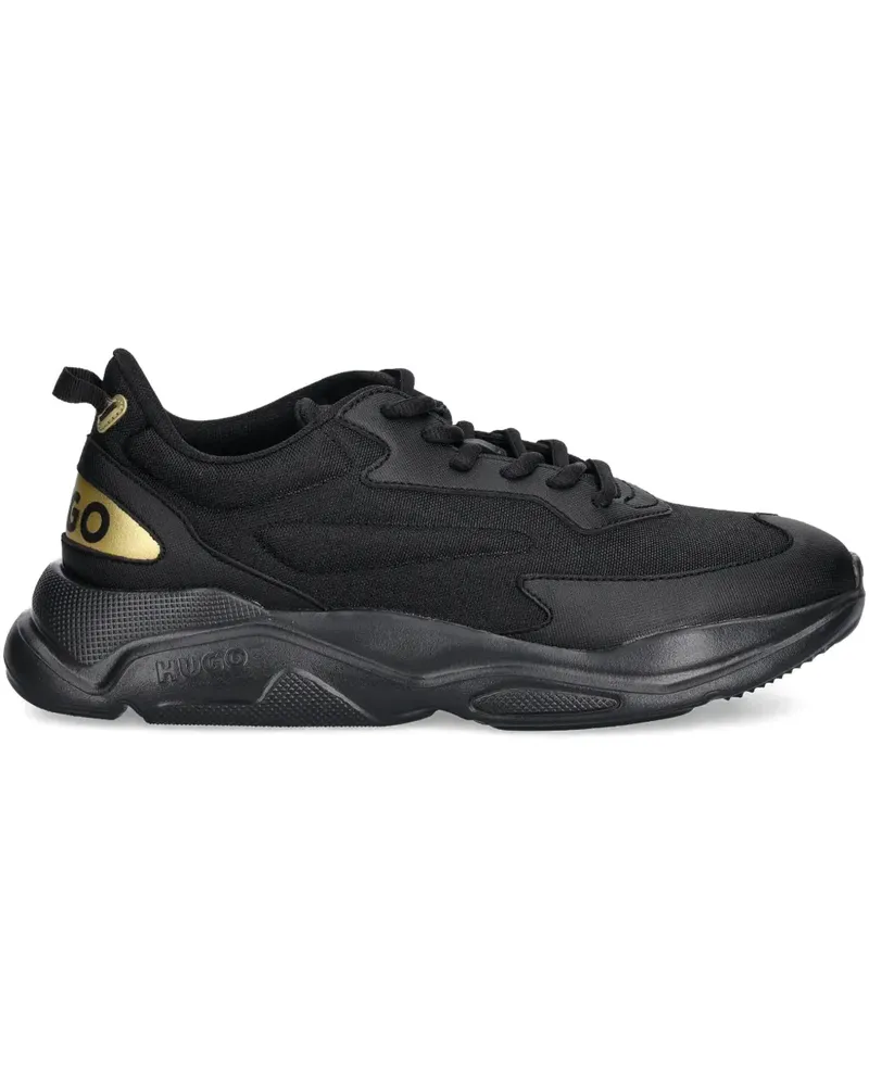 HUGO BOSS Chunky Sneakers mit Logo-Detail - Schwarz Schwarz