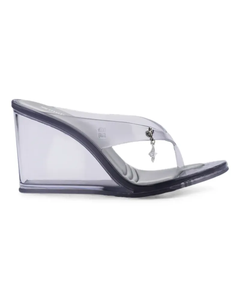 Melissa Nabeela Wedge-Sandalen - Weiß Weiß