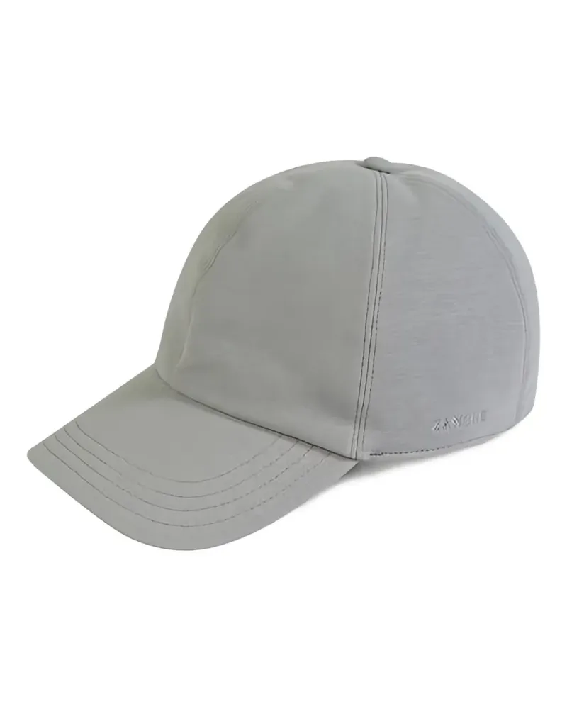 Zanone panelled baseball hat - Grau Grau