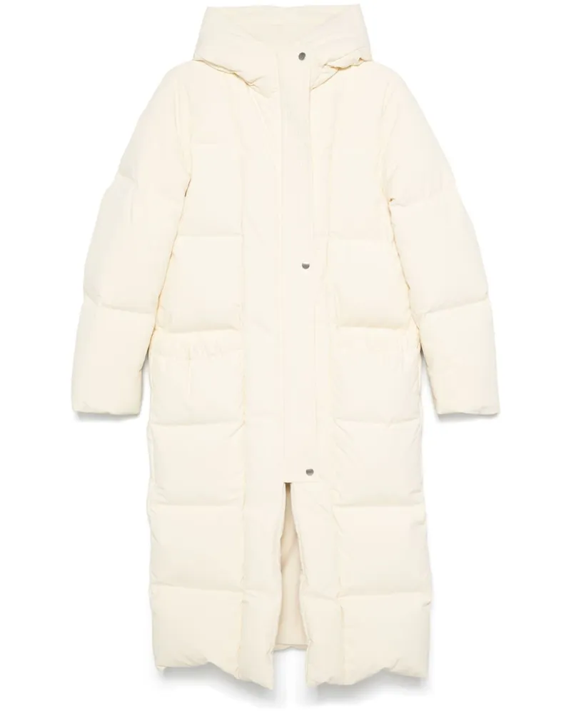 Jil Sander Gesteppter Daunenmantel - Nude Nude