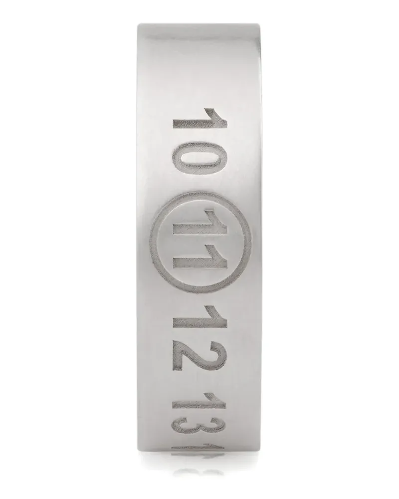 Maison Margiela number reference ring - Silber Silber