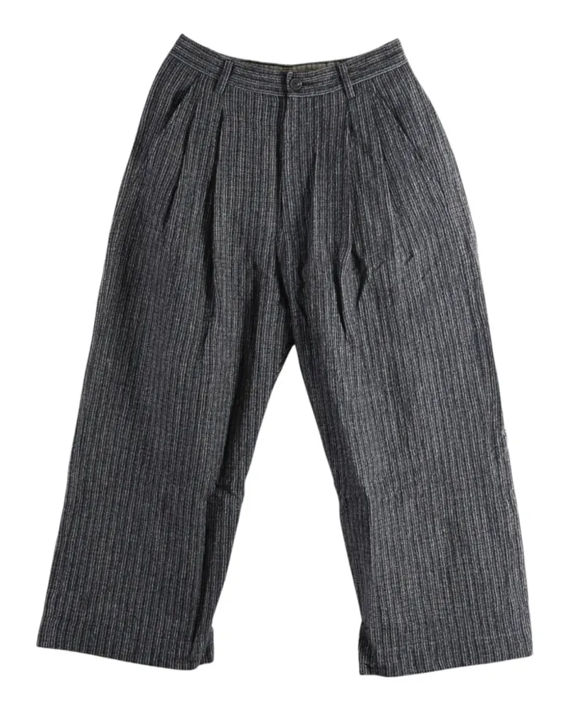 Ziggy Chen Hose mit Nadelstreifen - Grau Grau