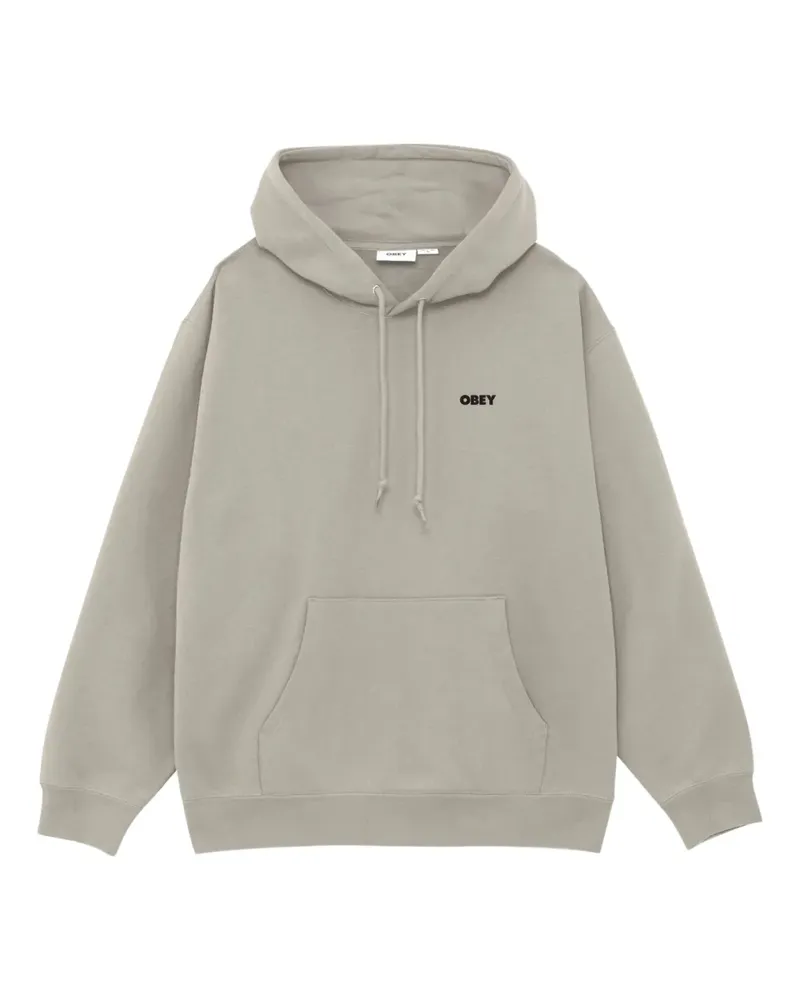 Obey Quarter Icon Hoodie - Grau Grau