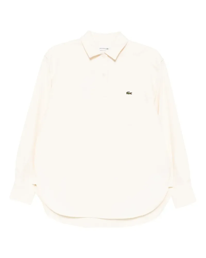 Lacoste Flanellblusen mit Logo - Nude Nude