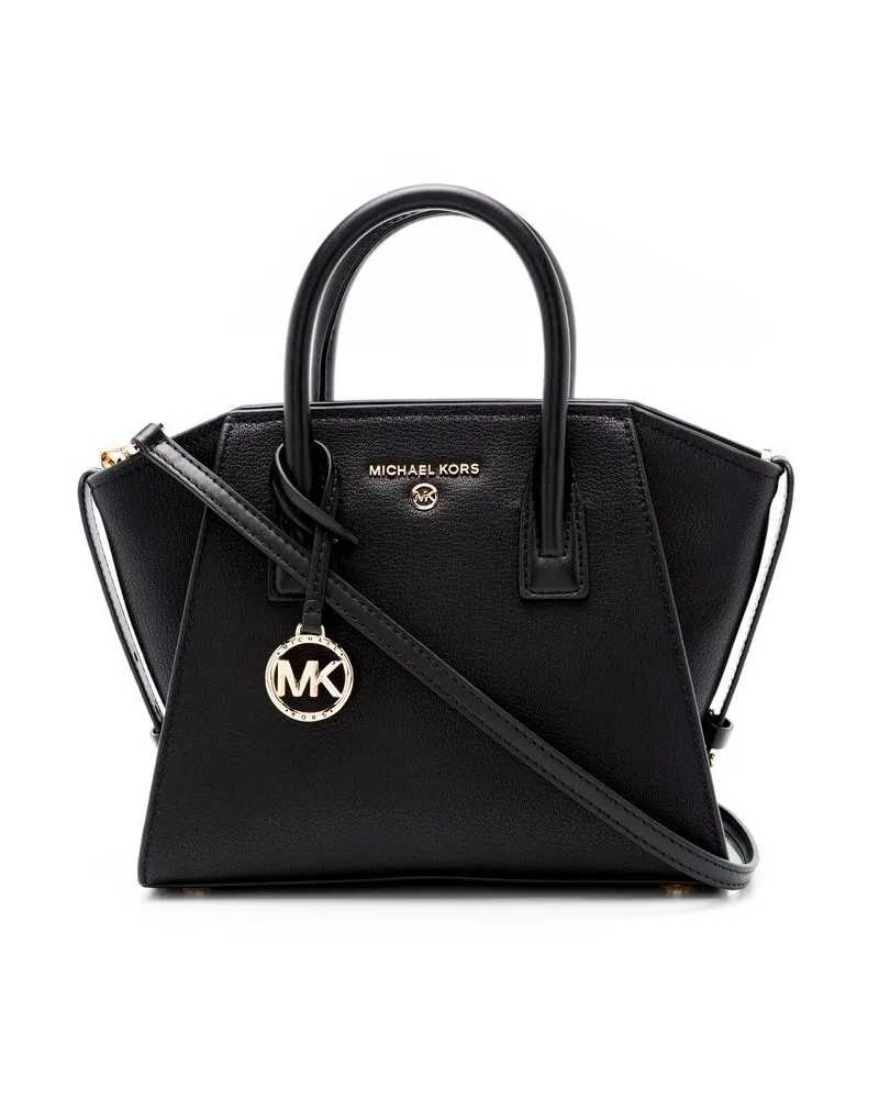 Michael Kors Kleine Avril Handtasche - Schwarz Schwarz