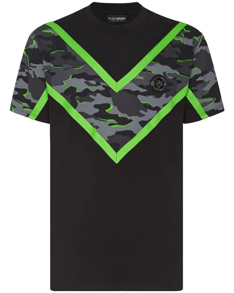 Philipp Plein Neon Amazon Edition T-Shirt - Schwarz Schwarz