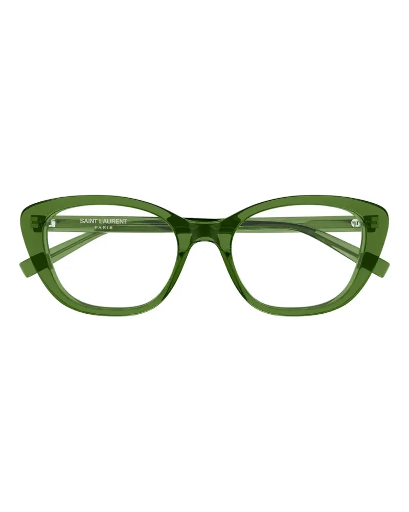 Saint Laurent Cat-Eye-Brille - Grün Grün