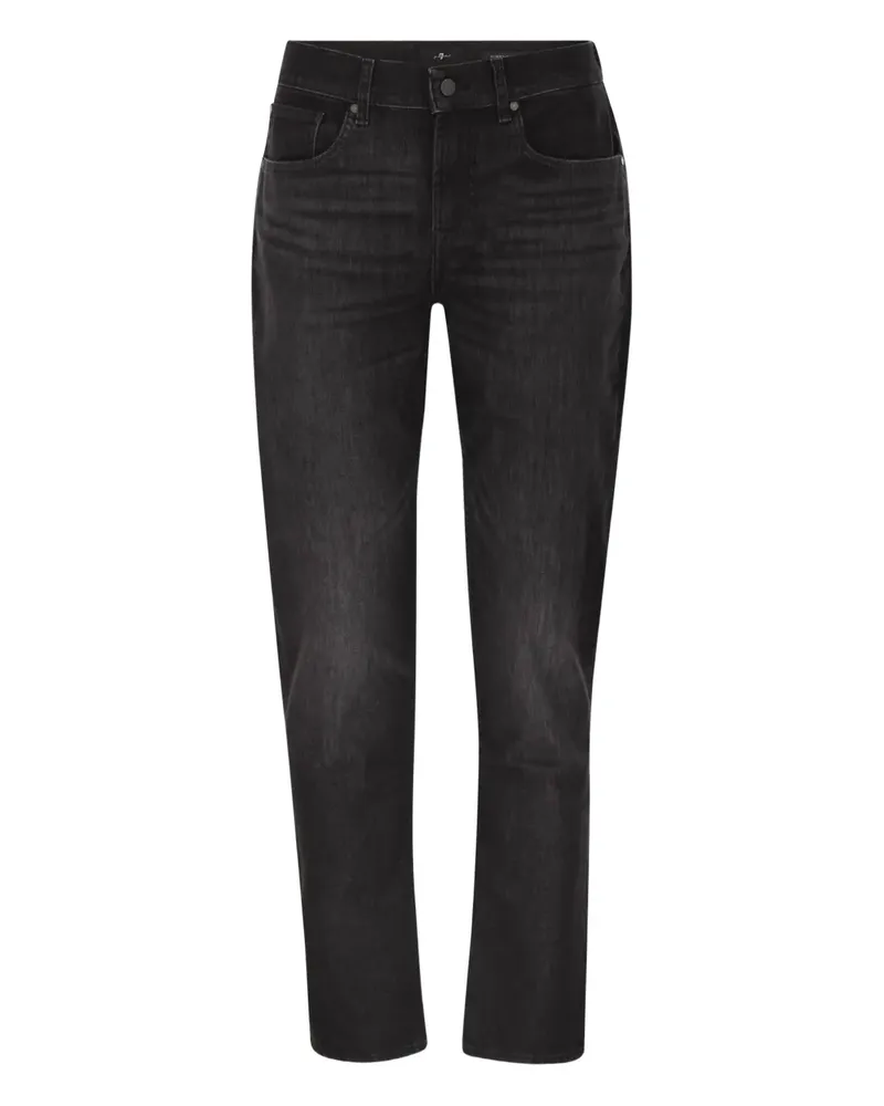 7 for all mankind Five-Pocket-Jeans - Schwarz Schwarz