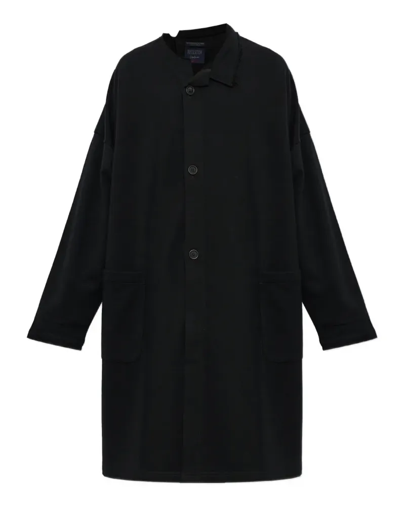 Yohji Yamamoto Cardigan im Oversized-Look - Schwarz Schwarz