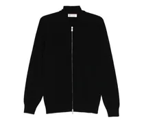 Cardigan mit Reißverschluss - Schwarz