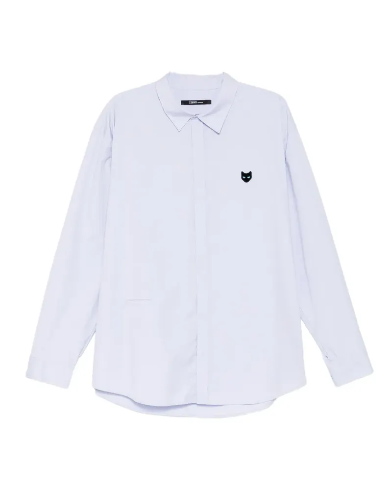 SONGZIO Hemd mit Panther-Patch - Blau Blau