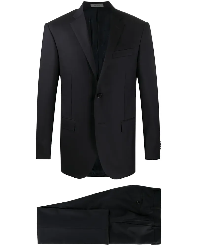 Corneliani Einreihiger Anzug - Blau Blau