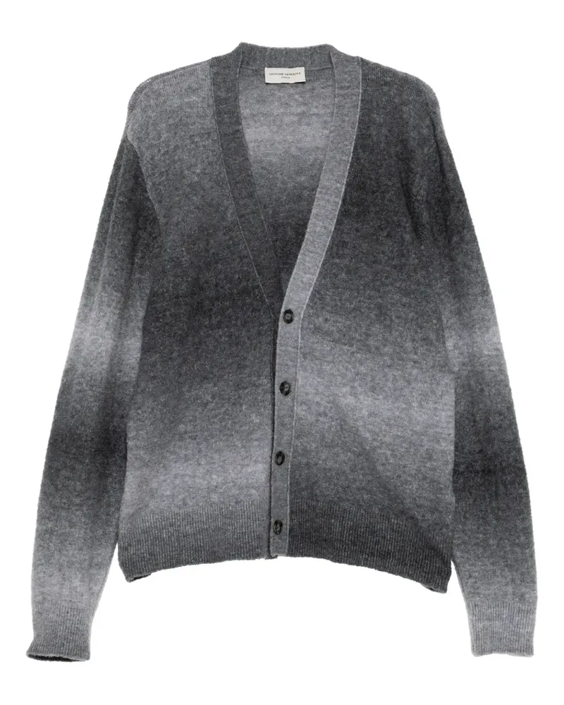 Officine Generale Matheo Gradient Cardigan - Grau Grau
