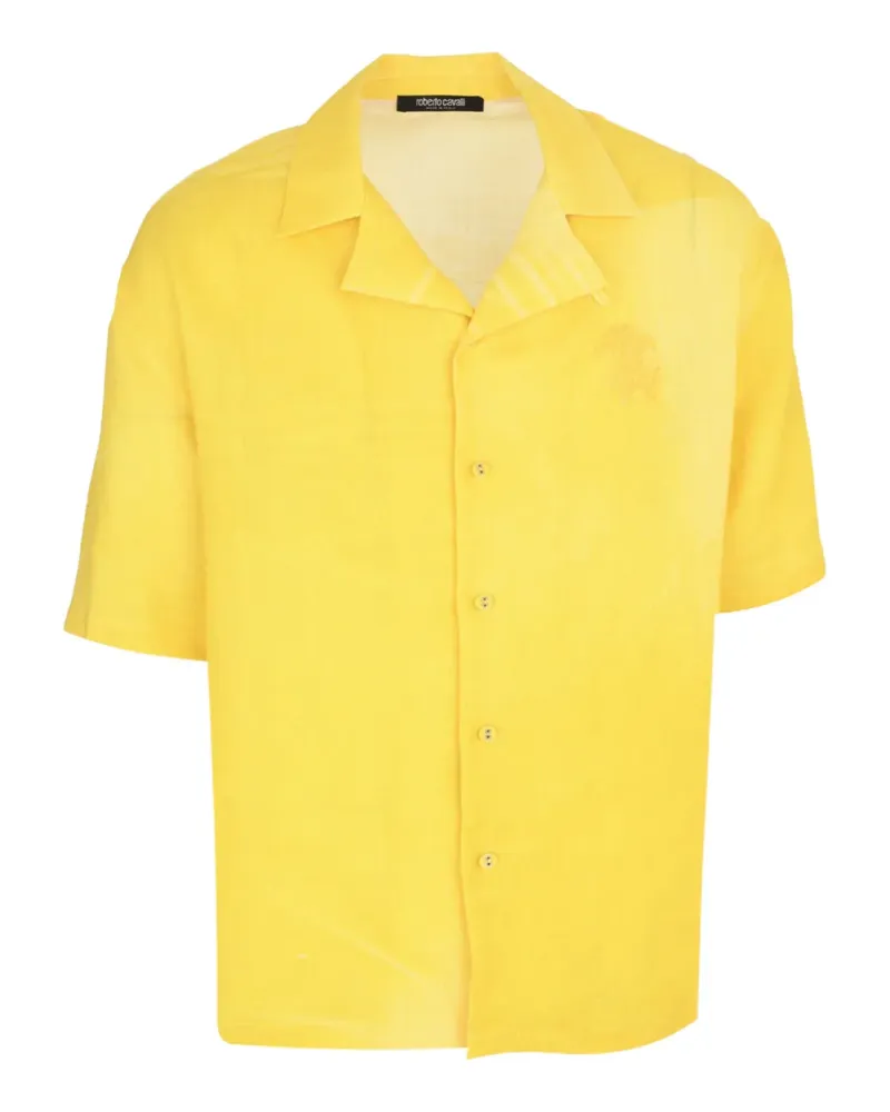 Roberto Cavalli short-sleeve shirt - Gelb Gelb
