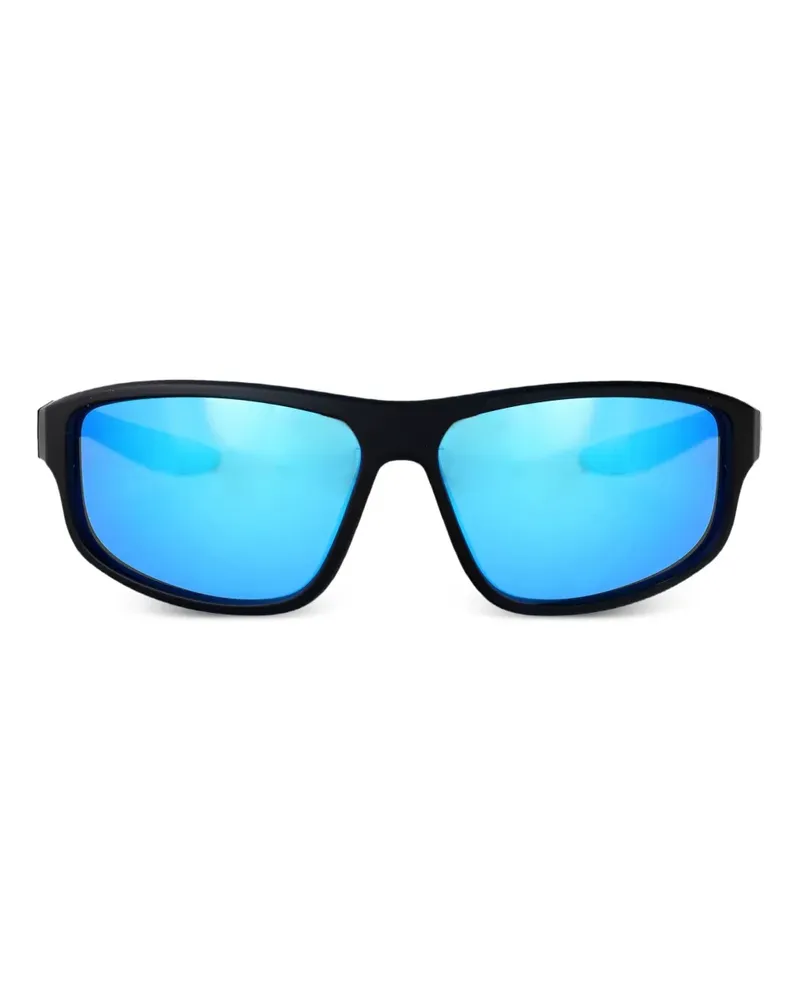 Nike Brazen Fuel M Sonnenbrille mit Shield-Gestell - Schwarz Schwarz