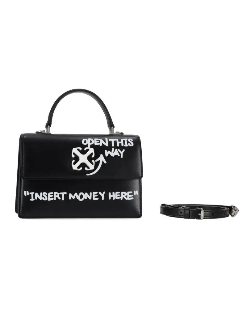 OFF-WHITE Jitney 1.4 Tote Bag - Schwarz Schwarz