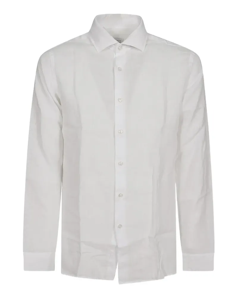 XACUS Langärmeliges Hemd - Weiß Weiß