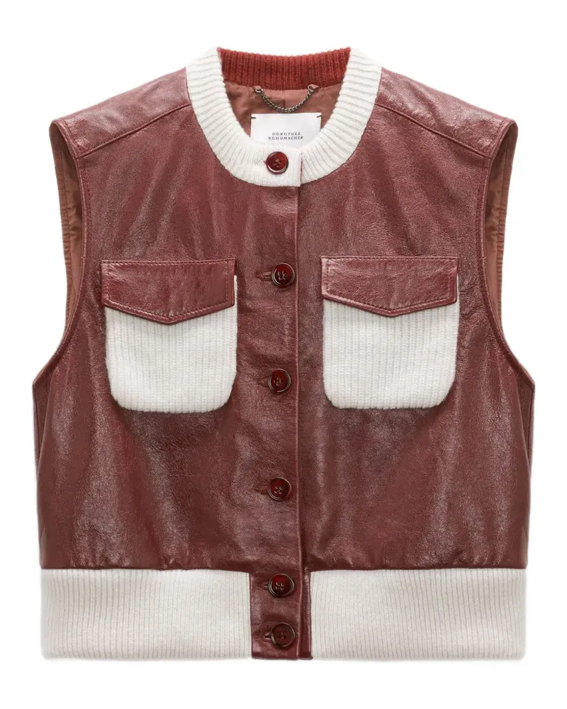 Dorothee Schumacher It's A Match vest Rot