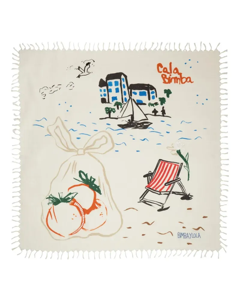 BIMBA Y LOLA Bone Cala Bimba Schal - Nude Nude