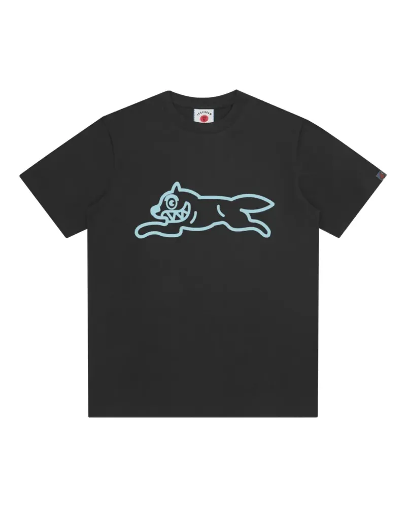 ICECREAM Running Dog T-shirt - Schwarz Schwarz